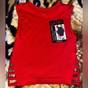 Woman Small Crop Tank Top